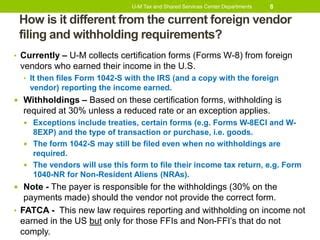 foreign vendor withholding requirements.